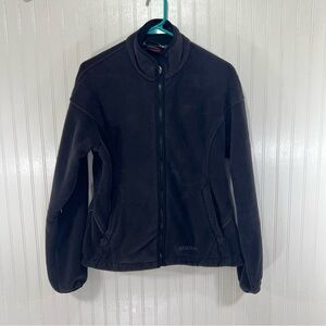 Marmot Women’s Medium Black Fleece Jacket Zip-in Liner Full Zip Pockets